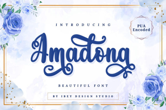 Amadona: A Font for Elegant and Memorable Branding
