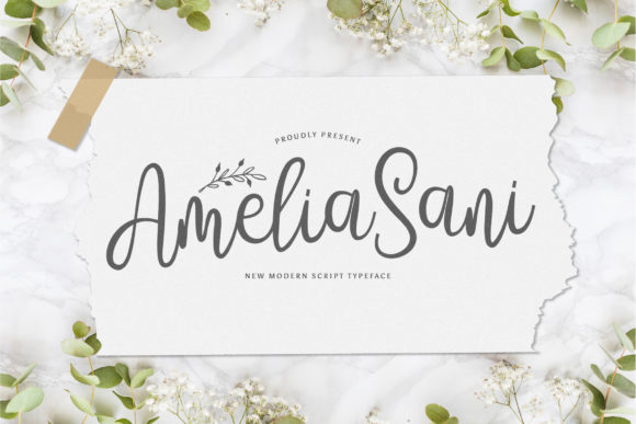 Amelia Sani: The Perfect Handwritten Font for Your Brand