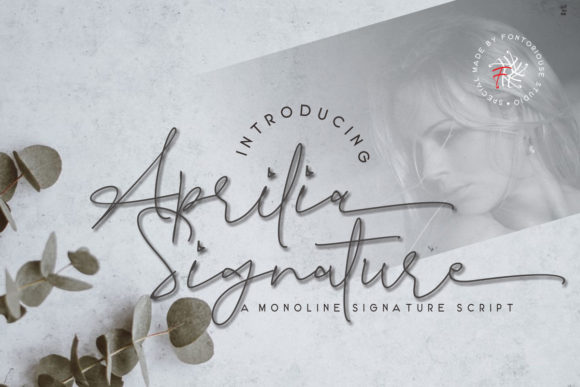 Aprilia Signature: A Versatile Font for Craft and Design