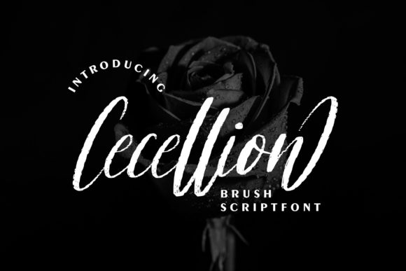 Cecellion: A Stylish Handwritten Font for Editorial Design