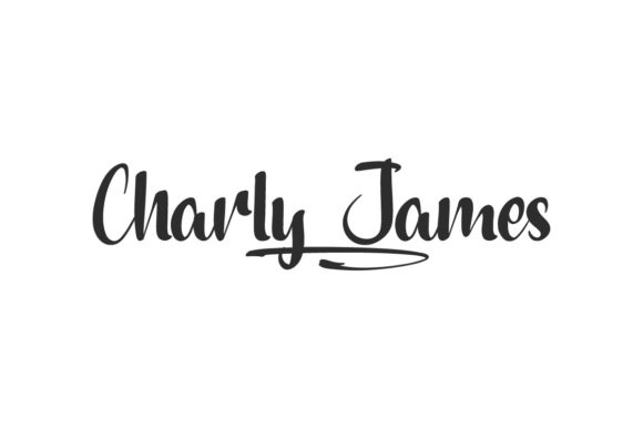 Charly James: A Handwritten Font for Editorial Elegance