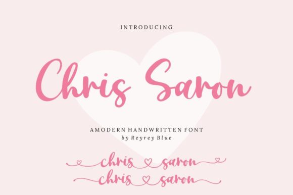 Chris Sharon: A Sweet and Romantic Handwritten Font