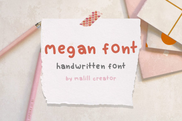 Discover Megan: A Charming Handwritten Font for Branding