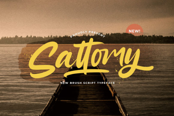 Discover Sattomy: A Handwritten Font for Elegant Publishing