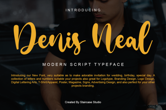 Discovering Denis Neal: A Handwritten Font for Editorial Charm