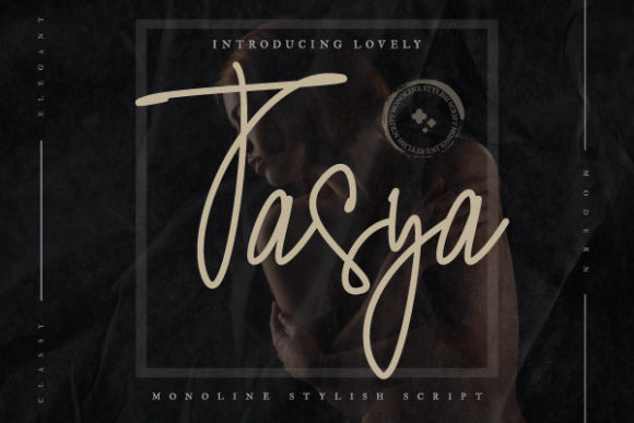 Elevate Your Brand with Tasya: A Romantic and Elegant Font