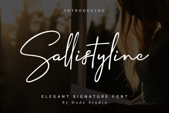 Elevate Your Editorial Design with Sallistyline Font