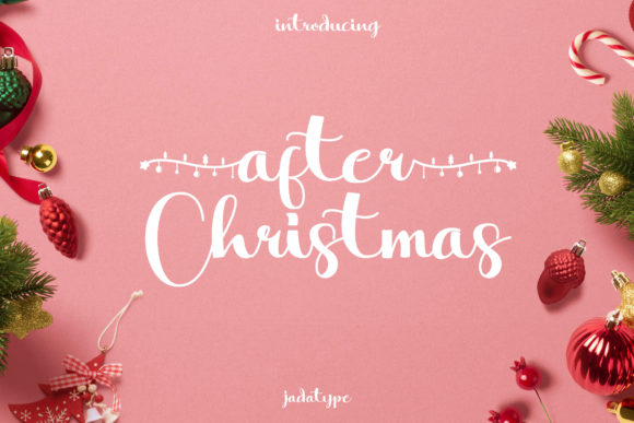Enhance Your Brand with After Christmas Font