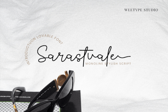 Enhance Your Brand with Sarastvale: A Stylish Script Font