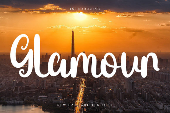 Enhance Your Campaign with Glamour: A Stylish Script Font