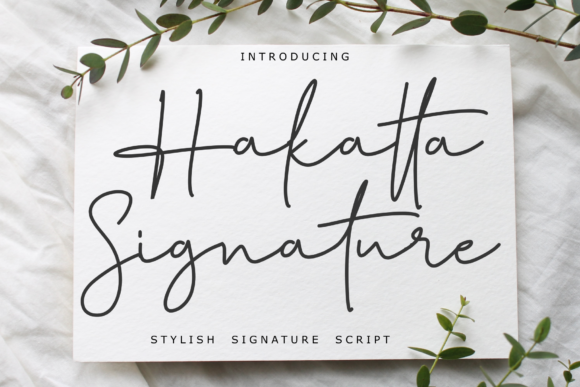 Enhance Your Campaign with Hakatta Signature Font
