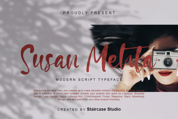 Enhance Your Campaign with Susan Mehta Font