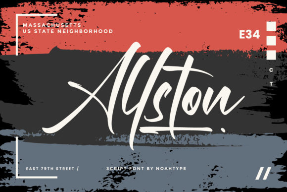 Enhance Your Campaigns with Allston: A Modern Script Font