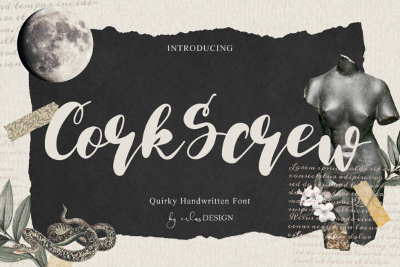 Exploring CorkScrew: A Versatile Script Font