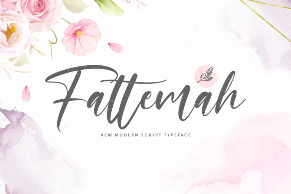 Introducing Fattemah: A Chic Handwritten Font for Editorial Design