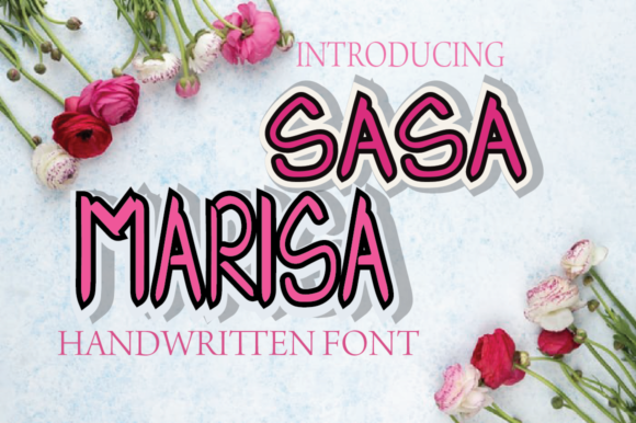 Introducing Sasa Marrissa: A Charming Handwritten Font