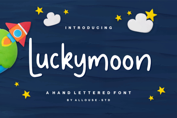 Luckymoon: A Delicate Handwritten Font for Web Design