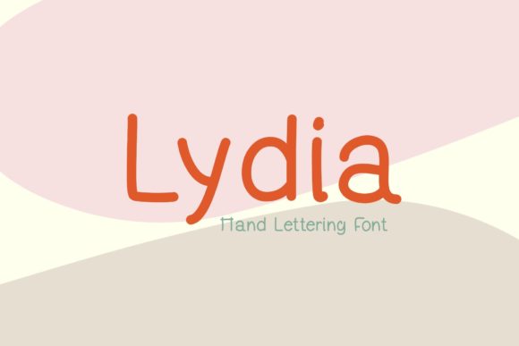 Lydia: A Charming Handwritten Font for Editorial Design