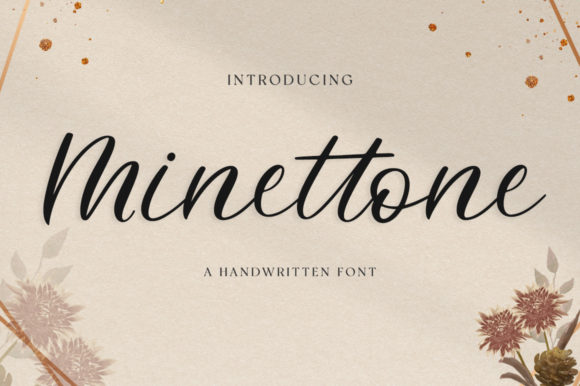 Minettone: A Stylish Handwritten Font for Web Design