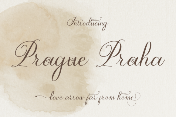 Prague Praha: Elevate Your Brand with a Luxurious Handwritten Font