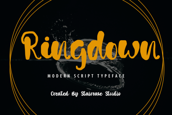 Ringdown: A Modern Handwritten Font for Chic Branding