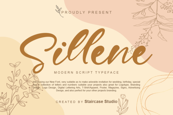 Sillene: A Script Font with Elegance and Flair