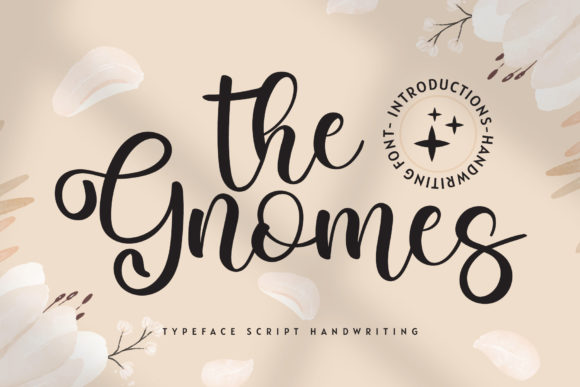 The Gnomes: A Festive Calligraphy Font for Crafters