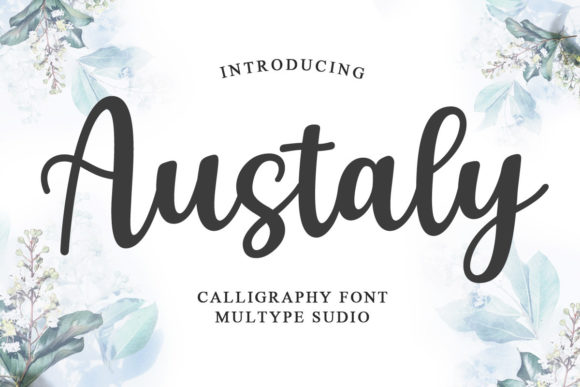 Transform Your Brand with Austaly: A Modern Handwritten Font