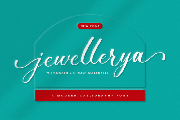 Transform Your Brand with Jewellerya: A Charming Handwritten Font