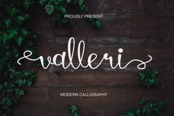 Valleri: A Script Font with Elegance and Versatility