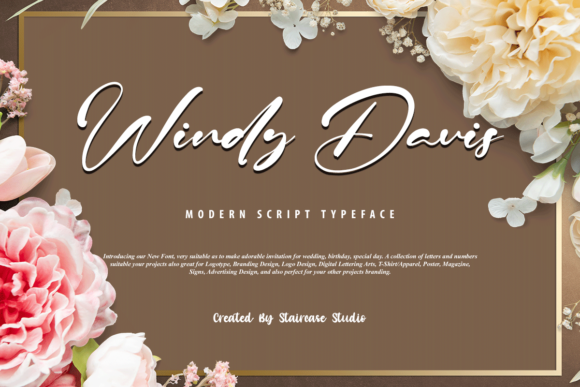 Windy Davis: A Delicate and Chic Typeface for Web Design